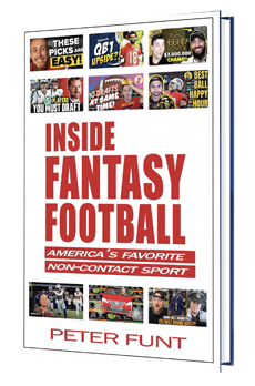 Inside Fantasy Football (Paperback book) PRICED AT 25% OFF RETAIL